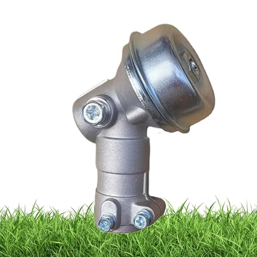 Lawn Mower Gear Head, Aluminum Alloy Gearbox Ersatz 4,72 x 3,15 x 2,76 Zoll, Quick-Change Zubehör für Trimmer, Verwendung in Gartenwartung, kommerzielle Landschaft, Parks, Landwirtschaft Lawn Mower Gear Head, Aluminum Alloy Gearbox Ersatz 4,72 x 3,15 x 2,76 Zoll, Quick-Change Zubehör für Trimmer, Verwendung in Gartenwartung, kommerzielle Landschaft, Parks, Landwirtschaft von Qzdtue