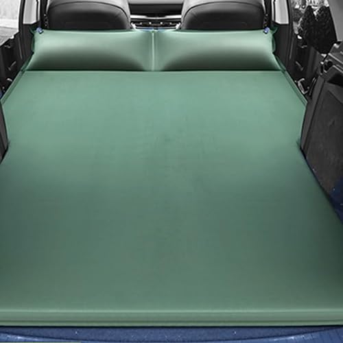 QziH für Benz E-Class W212 W213 2016-2021 Auto Matratze Luftbett,Tragbare Camping Auenmatratze für den Kofferraum,F-Green von QziH