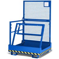 R+R Industrietechnik Arbeitskorb Typ RAK-Compact 1200x1080x1910mm RAL5010 Enzianblau von R+R INDUSTRIETECHNIK