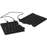 R-GO Tools Split USB Tastatur Englisch, QWERTY Schwarz Flexibel, Ergonomisch von R-Go Tools