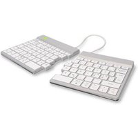 R-GO Tools Split Break Bluetooth® Tastatur US-Englisch, QWERTY Weiß Ergonomisch von R-Go Tools