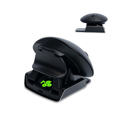 R-Go Twister Beidhändige Maus, Ergonomische Vertikale Design, Bluetooth&USB Verbindung, Mit Break Software, Vorbeugung Mausarm, Maus für Links- oder Rechtshänder, Kompatibel Windows/MacOS, Schwarz von R-Go Tools