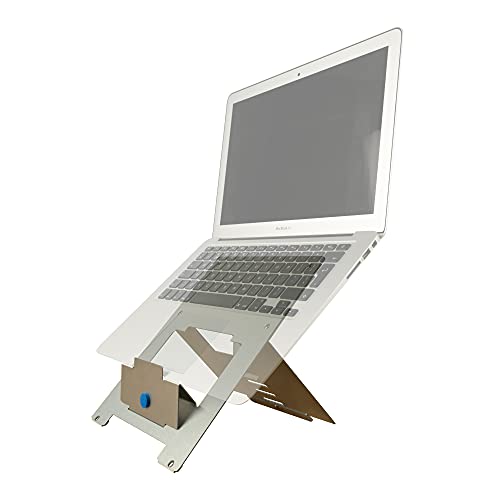 R-Go Tools Riser Attachable Laptopständer, verstellbare Laptopstandfuß, Leicht einstellbar, Leichtes, 5 verstellbare Höhen, Aufrechte Arbeitshaltung, Ergonomisches Extra, Heimschreibtisch, Faltbares Design RGORISTSI Silber R-Go Tools Riser Attachable Laptopständer, verstellbare Laptopstandfuß, Leicht einstellbar, Leichtes, 5 verstellbare Höhen, Aufrechte Arbeitshaltung, Ergonomisches Extra, Heimschreibtisch, Faltbares Design RGORISTSI Silber von R-Go Tools