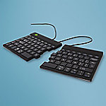 R-Go Tools Verkabelte Ergonomische Split-Tastatur AZERTY BE USB Schwarz von R-Go Tools