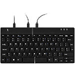 R-Go Tools Verkabelte Ergonomische Split-Tastatur QWERTZ DE USB Schwarz von R-Go Tools