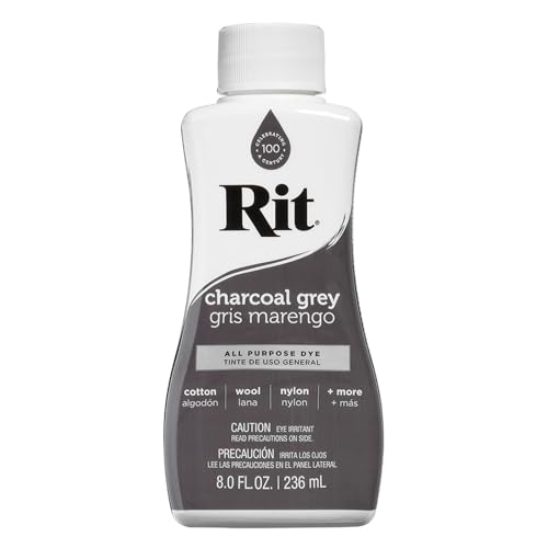 Rit All-Purpose Allzweck-Flüssigfarbe, anthrazit, 236 ml (1er Pack), 236 von Rit