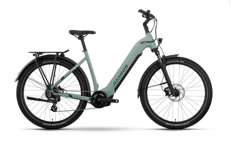 R Raymon E-Bike R Raymon Tourray Select Wave 27.5" x L 8S Altus grün, Mittelmotor, 630 Wh von R Raymon