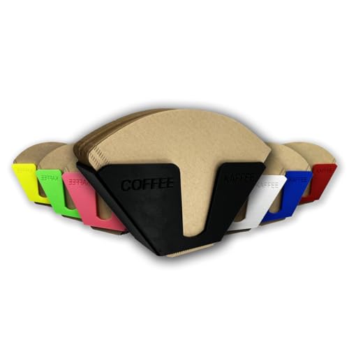 R-Satz Shop Kaffeefilterhalter Ständer für Kaffeefilter Aufbewahrung Wandhalter Papierfilter (Schwarz) von R-Satz Shop