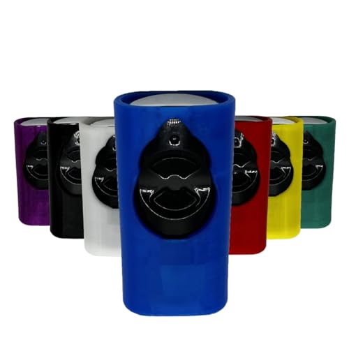 R-Satz Shop Schutzhülle passend für Hörmann Handsender Gehäuse Cover Case Schutz der Modelle HSE2-, HSE4-, HS5-868-BS 7 Farben zur Auswahl (Blau, Normal (HSE2-/HSE4-868-BS)) von R-Satz Shop