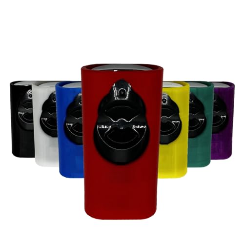 R-Satz Shop Schutzhülle passend für Hörmann Handsender Gehäuse Cover Case Schutz der Modelle HSE2-, HSE4-, HS5-868-BS 7 Farben zur Auswahl (Rot, Normal (HSE2-/HSE4-868-BS)) von R-Satz Shop