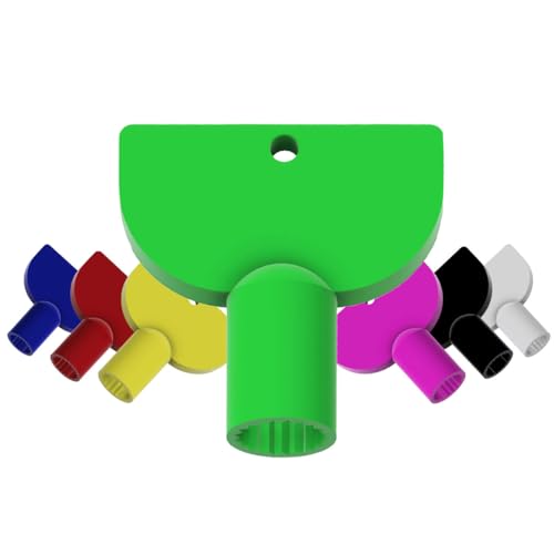 Steckschlüssel passend für Kemper Außenwandventil Ersatzteil Zapfhahn Frosti Außenarmatur Frosti-Plus-Ventil Auswahl aus 7 Farben (Grün) von R-Satz Shop