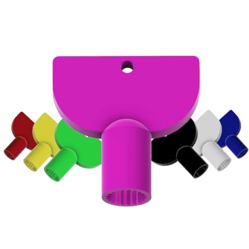 R-Satz Shop Steckschlüssel passend für Kemper Außenwandventil Ersatzteil Zapfhahn Frosti Außenarmatur Frosti-Plus-Ventil Auswahl aus 7 Farben (Pink) von R-Satz Shop