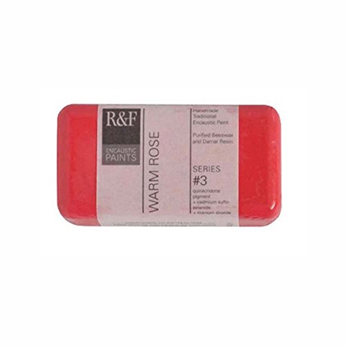 R&F Encaustic 40ml Paint, Warm Rose by R&F Encaustic Paints von R&F