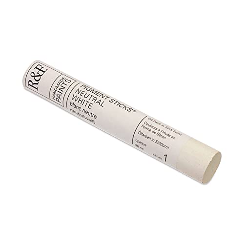 R & F Handmade Paints Pigment Sticks neutral white 38 ml by R&F Handmade Paints von R&F