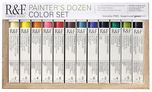 R&F Pigment Stick Maler-Set, 12 Stück von R&F