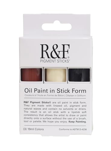 R&F Pigmentstift, 19 ml, Farbset von R&F