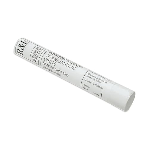 R&F - Pigmentstift - Oelfarbstift - 38 ml - Titanzinkweiss von R&F