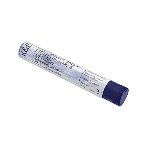 R&F - Pigmentstift - Oelfarbstift - 38 ml - Ultramarin Blau von R&F