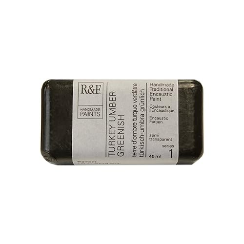 R&F Handmade Paints R&F Encaustic 40Ml Turkey Umber Greenish von R&F