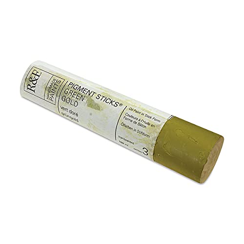R&F Handmade Paints R&F Pigment Stick 188Ml Green Gold von R&F