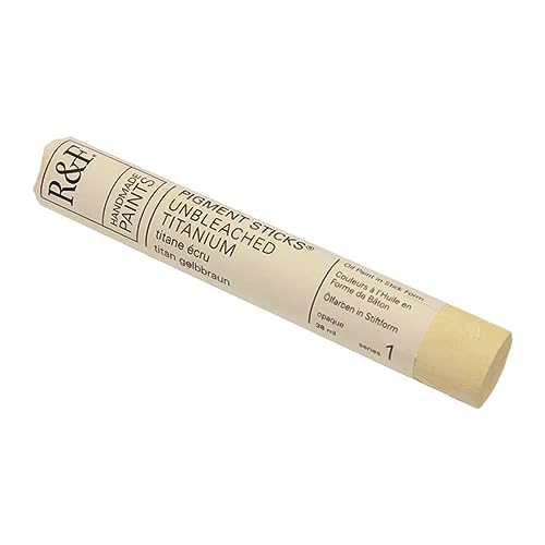 R&F Handmade Paints R&F Pigment Stick 38Ml Unbleached Titanium von R&F