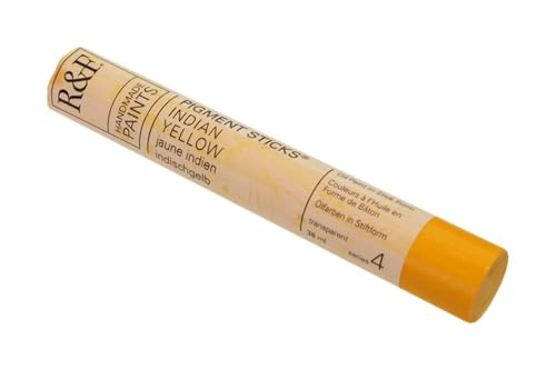 R&F - Pigmentstift - Oelfarbstift - 38 ml - Indischgelb von R&F