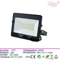 20w 6000k Kaltweiß Schlank Schwarz Led Außenstrahler Ip66 20w 6000k Kaltweiß Schlank Schwarz Led Außenstrahler Ip66 von R & G