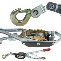 2t 2000kg Hand-Windenhebezeug Mit Zughaken, Stahlkabel Und Seil von R & G