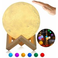 3d Mondlampe Usb Rgb Nachtlicht Touch Sensor Nachttischlampe 3d Mondlampe Usb Rgb Nachtlicht Touch Sensor Nachttischlampe von R & G