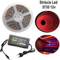 57305mled-Streifen,selbstklebend,ip65,netzteil12v5a,rot,12w/m von R & G