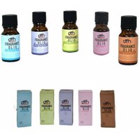 5er Set Duftöle Für Raumdiffusor Ozean Jasmin Lavendel Rose Duft von R & G