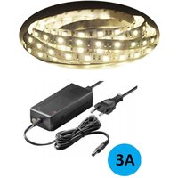 5m Flexibles 5050 Led-Streifen-Set Mit 3a-Stromversorgung, Naturweiß, Ip65 von R & G