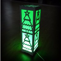 Atmosphere Tischlampe Fantasy Weihnachtsbaum Grün High Switch 220v von R & G