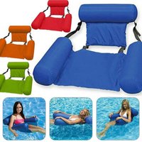 Aufblasbarer Schwimmender Strandliegestuhl Für Entspannung, Bequemer Poolstuhl von R & G
