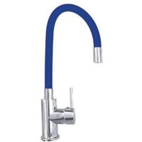 Einhebel-Küchenarmatur Mit Hohem Flexiblem Auslauf, Blau, 1987-3 von R & G