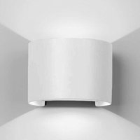 Led Cob Wandleuchte 20w Oval Kaltweiss Innen Aussen 19 von R & G