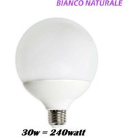 Led-Lampe 2835 E27 Spiralbirne G150 Globus 30w=240w Heimlicht 4000k Natur von R & G