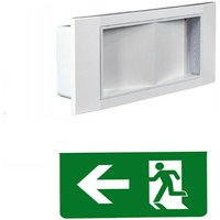 Notausgangslampe Links Pfeilanzeigen Sicherheits-Led Weisses Licht von R & G