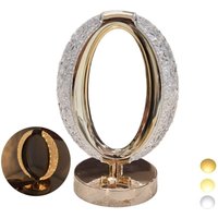Ovale Wiederaufladbare Led-Tischlampe Kristall-Typ Diamant Atmosphäre Touch Ovale Wiederaufladbare Led-Tischlampe Kristall-Typ Diamant Atmosphäre Touch von R & G