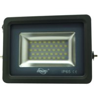Slim Smd Led Spotlight Outdoor Spotlight Ip65 Licht 6000k Kaltweiss Grau 20w von R & G