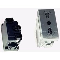 Strommodul Kompatibel Mit Living Electric Socket 2p+t 16a 250v Schwarz Cl 105 von R & G