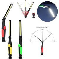 Tragbare, Wiederaufladbare, Schlanke, Verstellbare Cob-Led-Taschenlampe Mit Magnetischer Arbeitslampe Tragbare, Wiederaufladbare, Schlanke, Verstellbare Cob-Led-Taschenlampe Mit Magnetischer Arbeitslampe von R & G