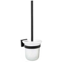 Wc-Bürstenhaltertoilettenbürstewandmontageschwarzbürste02111 von R & G