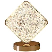 Wiederaufladbare Led-Tischlampe Crystal Atmosphere 3w Diamond Touch Rhombus von R & G