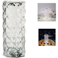 Wiederaufladbare Touch Rose Diamond Crystal Type Led-Tischlampe Wiederaufladbare Touch Rose Diamond Crystal Type Led-Tischlampe von R & G