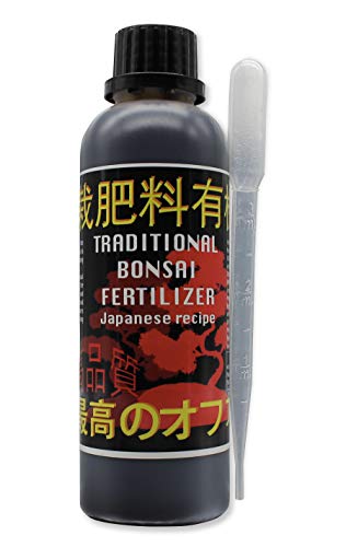 R&R SHOP Traditioneller japanischer Bonsai-Dünger - Flüssigdünger für Bonsai mit Tropfer 3ml - 250ml von R&R SHOP