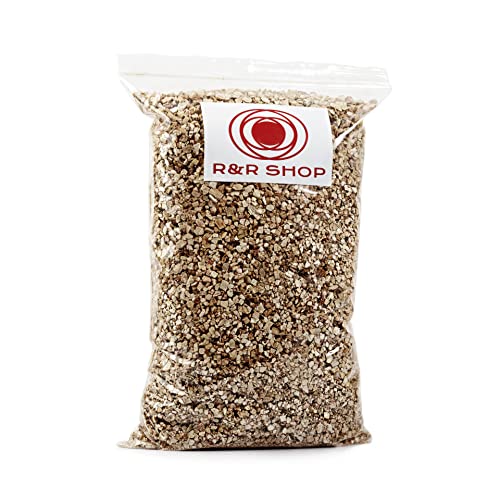 R&R SHOP – Mittelexpandiertes Vermiculit, pH-neutral, ideal für die Keimung, das Wachstum von Pflanzen, Pilzen und Terrarientieren (3L) von R&R SHOP