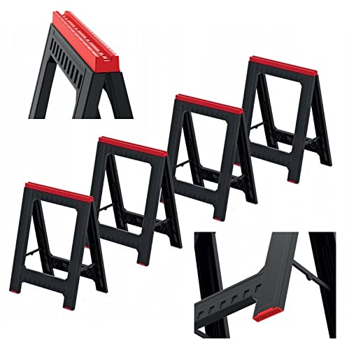 Kistenberg 4x Unterstellbock Titan Stand KTIS8060 – Zusammenklappbar | Rutschfeste Füße | 350 kg Belastbarkeit | Kunststoff | 58 x 41,5 x 77 cm Kistenberg 4x Unterstellbock Titan Stand KTIS8060 – Zusammenklappbar | Rutschfeste Füße | 350 kg Belastbarkeit | Kunststoff | 58 x 41,5 x 77 cm von Kistenberg