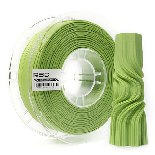 R3D PLA Pro Matte Avocado Green High Speed Filament 1.75mm 1KG, 3D Printer Filament for 30-600mm/s High-Speed Printing, Dimensional Accuracy +/- 0.02mm, 1kg Plastic Spool, Compatible with AMS R3D PLA Pro Matte Avocado Green High Speed Filament 1.75mm 1KG, 3D Printer Filament for 30-600mm/s High-Speed Printing, Dimensional Accuracy +/- 0.02mm, 1kg Plastic Spool, Compatible with AMS von R3D
