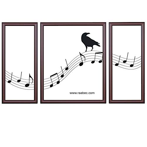 Bilderrahmen Triptychon, Größe 50x80cm, Farbe Braun, ideal für Malen nach Zahlen Triptychon Bilder von Schipper oder Ravensburger Bilderrahmen Triptychon, Größe 50x80cm, Farbe Braun, ideal für Malen nach Zahlen Triptychon Bilder von Schipper oder Ravensburger von RAABEC